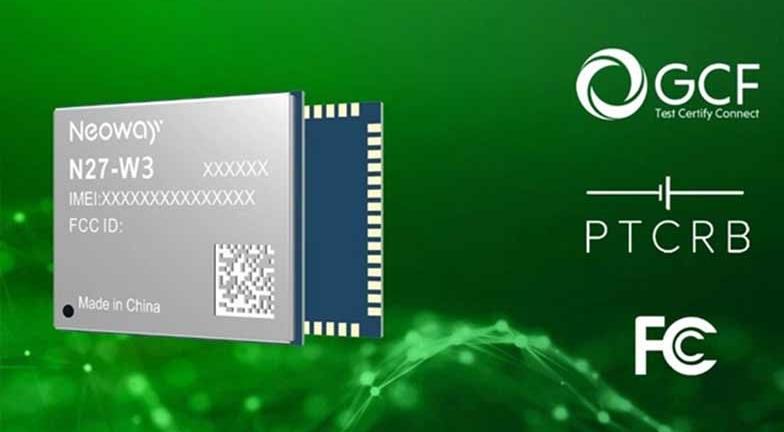 优德88科技,Neoway,NB-IoT,N27,？,模组,无线通信模组,Cat M1,GCF,FCC,PTCRB,N27-W3,认证,3GPP,ETSI,GSMA,5GAA,CTIA,高通,EGPRS